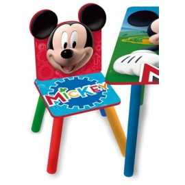 Comprar Mesa de Madera Infantil Mickey Disney con sillas