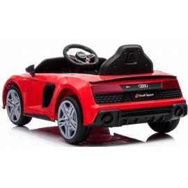 Comprar Coche Eléctrico Infantil a batería Audi R8 Spyder Rojo 2022 12v 2.4g