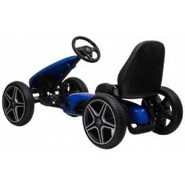 Comprar Kart a Pedales Infantil Mercedes Benz Azul Deportivo Asiento Ajustable