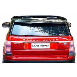 Comprar Coche Eléctrico Infantil a Batería Land Rover Vogue 12v 2.4g mp4 Rojo Metalizado