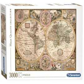 Comprar Puzzle 3000 Mapa Antiguo Mapamundi