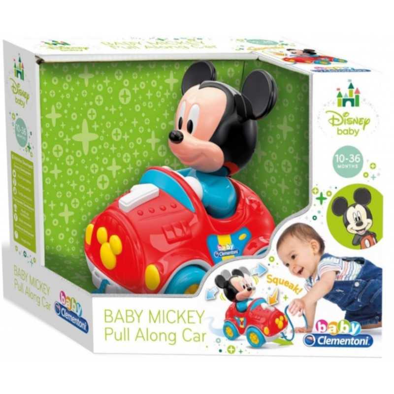 Comprar Coche Rojo Mickey Mousse Disney Arrastre Primera Infancia