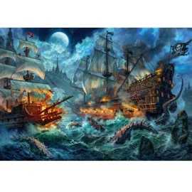 Comprar Puzzle 6000 piezas La Batalla de los Piratas