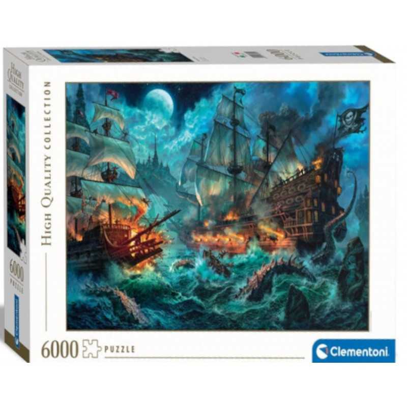 Comprar Puzzle 6000 piezas La Batalla de los Piratas
