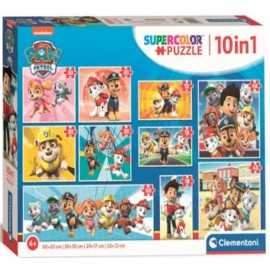 Comprar Pack de Diez Puzzles Patrulla Canina