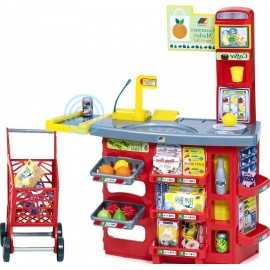Comprar Supermercado Infantil con Carrito Rojo