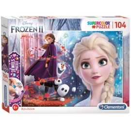 Comprar Puzzle 104 piezas Princesas Elsa y Anna Frozen