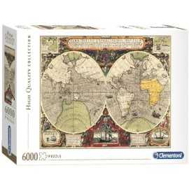 Comprar Puzzle 6000 piezas Mapa Náutico Globo terráqueo