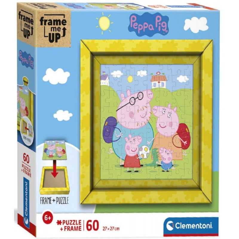 Comprar Puzzle 60 piezas Peppa Pig con cuadro