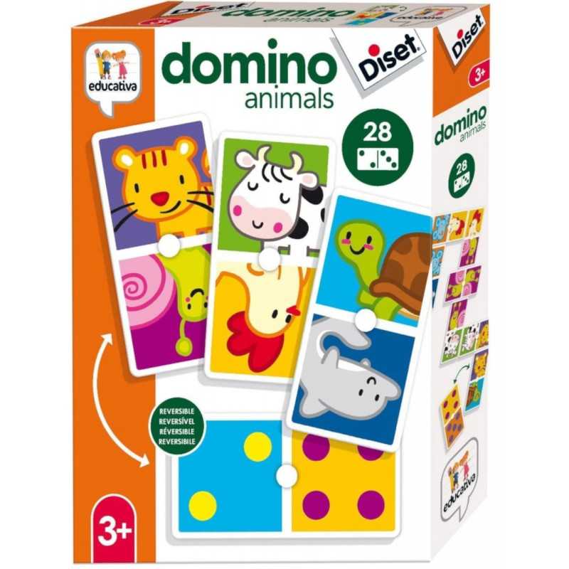 Comprar Juego Domino Infantil figuras de Animales y Puntos