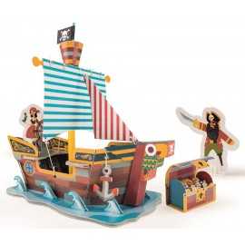 Comprar Construye tu Barco Pirata Manualidad infantil