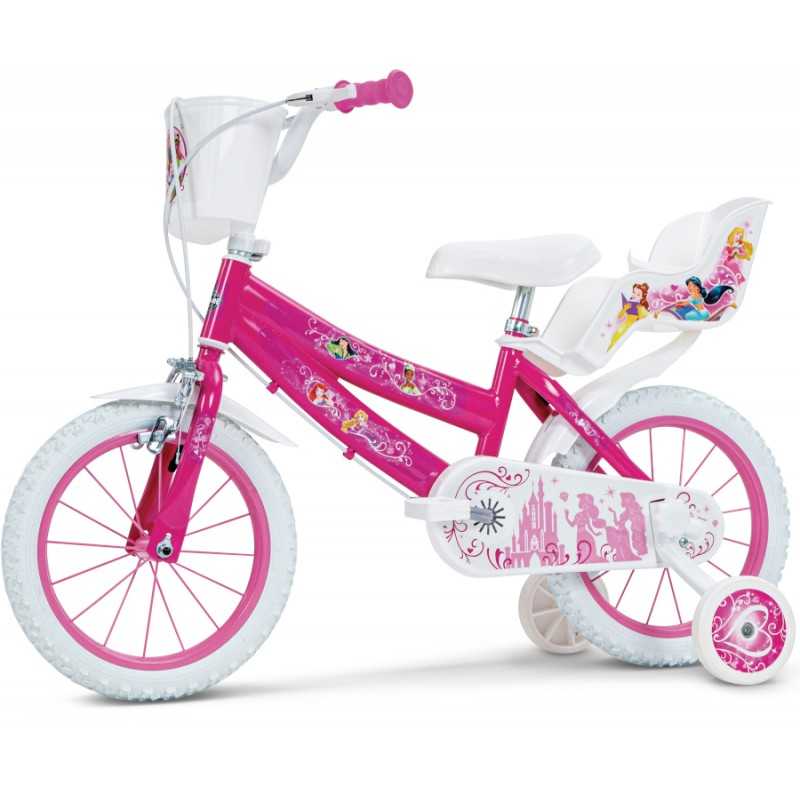 Comprar Bicicleta Infantil Princesas Disney Rosa Huffy de 14 Pulgadas