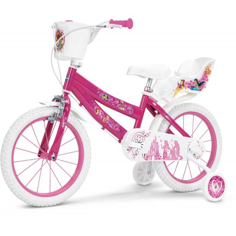 bostezando Felicidades inicial Comprar Bicicleta Infantil Princesas Disney Rosa 16 Pulgadas