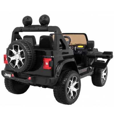 Comprar Coche Eléctrico a batería Infantil Jeep Wrangler Rubicon 12V 2.4G Negro