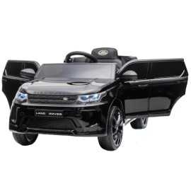 Comprar Coche Eléctrico Infantil a Batería Land Rover Discovery 12v 2.4g Negro Metalizado