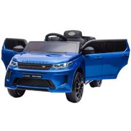 Comprar Coche Eléctrico Infantil a Batería Land Rover Discovery 12v 2.4g Azul Metalizado
