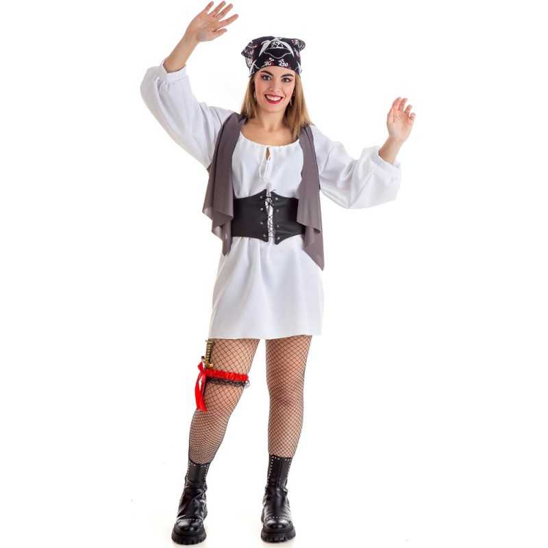 perrito conjunto Peculiar Comprar Disfraz Adulto Pirata Mujer Sexy Pañuelo Talla M