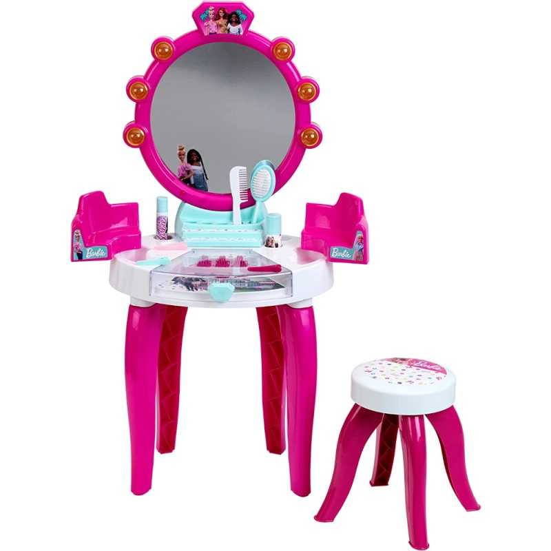 Comprar Salón de Belleza Tocador Barbie Infantil Rosa