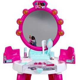 Comprar Salón de Belleza Tocador Barbie Infantil Rosa