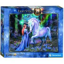 Comprar Puzzle 1500 piezas Anne Stokes Bosque Azul