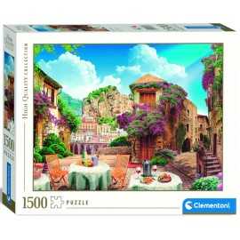 Comprar Puzzle 1500 piezas Vista Italiana Pueblo Mediterráneo