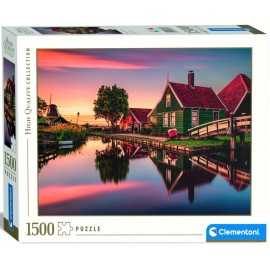 Comprar Puzzle 1500 piezas Casa Verde de Zaanse Schans Ámsterdam