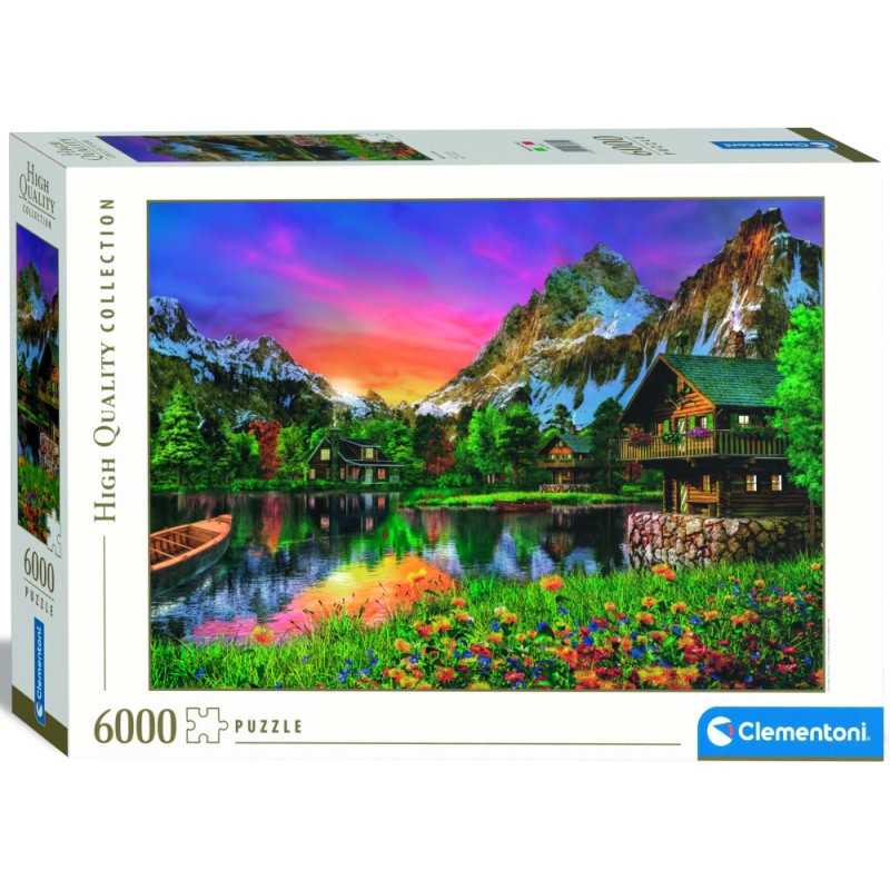 Comprar Puzzle 6000 piezas Lago Alpino - Clementoni