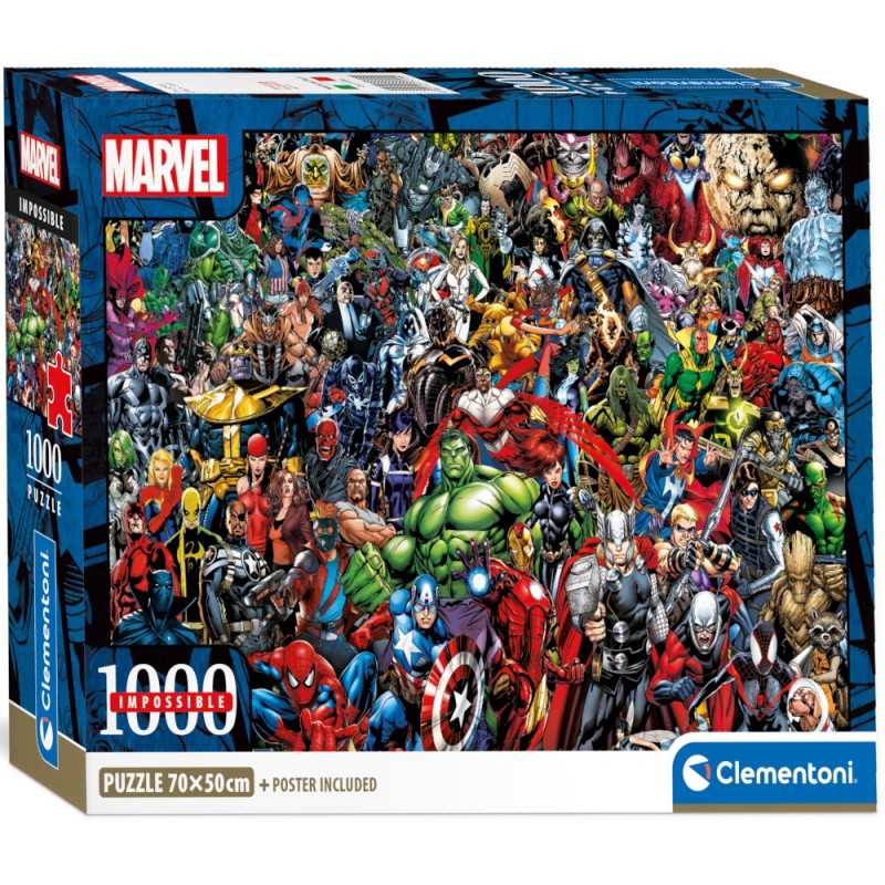Comprar Puzzle 1000 Piezas Imposible Marvel - Clementoni