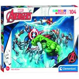 Comprar Puzzle 104 piezas Heroes Avengers Marvel - Clementoni