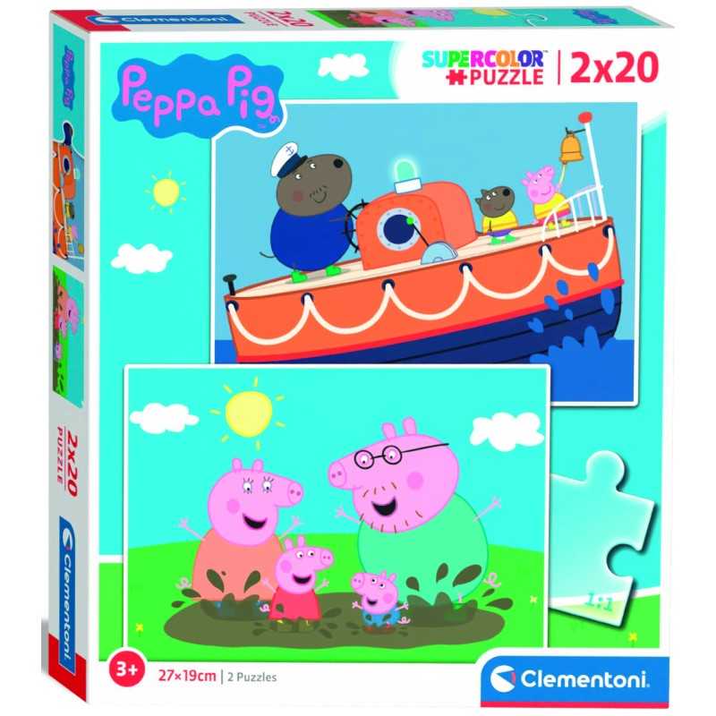 Comprar Puzzle de 20 piezas Peppa Pig Familia y Barco