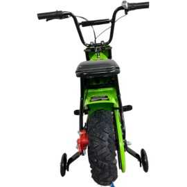 Comprar Moto Eléctrica Infantil a batería 250W 24V Color Verde