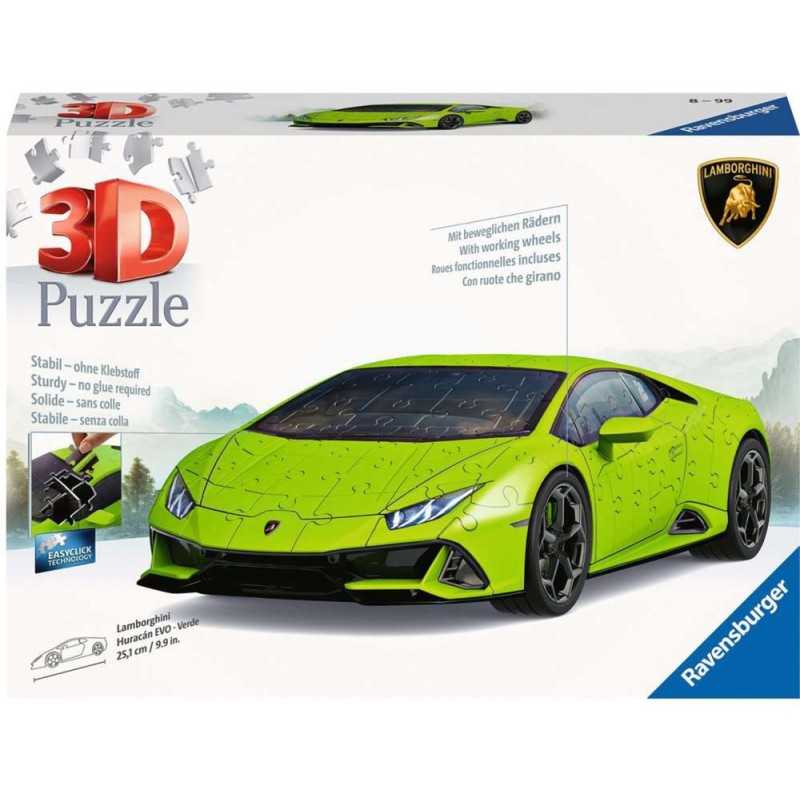 Comprar Lamborghini Huracán Evo Verde Puzzle 3D