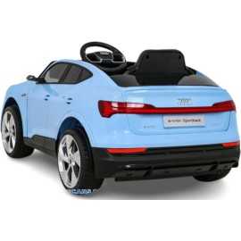 Oferta Coche Eléctrico Infantil a batería Audi E-tron Quattro Sportback mp4 12v azul