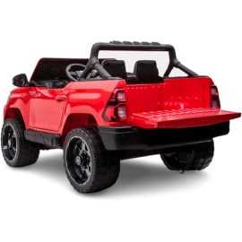 Donde comprar Coche Eléctrico Infantil a batería Toyota Hi-Lux Rojo Metalizado Mp4