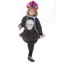 Comprar Disfraz Infantil Catrina Calaveras Halloween
