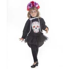 Oferta Disfraz Infantil Catrina Calaveras Halloween