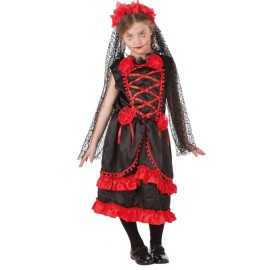 Oferta Disfraz Infantil Catrina Flores Halloween