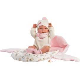 Comprar Oferta Muñeca Bebé Nica con Saquito rosa Newborn