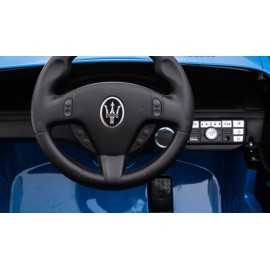 Oferta Coche Eléctrico a batería Infantil Maserati GC Sport Azul Metalizado 12v