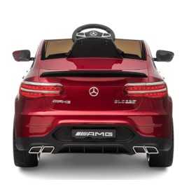 Oferta Coche Eléctrico Infantil a batería Mercedes GLC 63S Rojo metalizado 12v con MP4