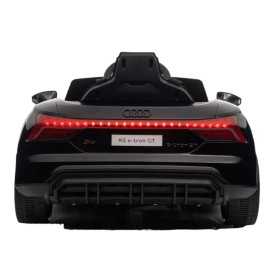 Oferta Coche Eléctrico Infantil a batería Audi RS E-Tron GT Negro pintado 12v