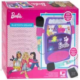 Donde comprar Micrófono Infantil Altavoz bluetooth Barbie con Dos micros