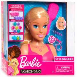 Comprar Busto de Muñeca para peinar Barbie Fashionista