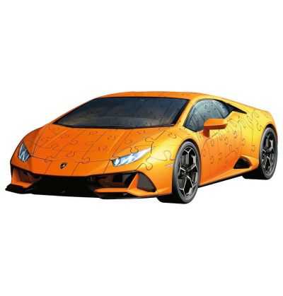 Puzzle 3D Lamborghini Huracán Evo Naranja