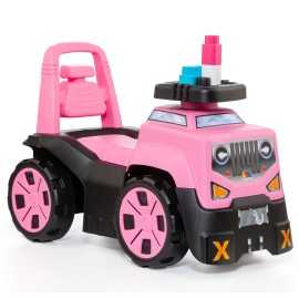Comprar Correpasillos Infantil Jeep color Rosa 3 en 1