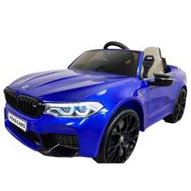 Comprar Coche Eléctrico Infantil a batería BMW M5 Azul 24v 2.4g y Mp4