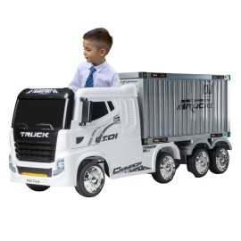 Donde comprar Camión Eléctrico Infantil a batería Bc Truck Blanco 12v 2.4g