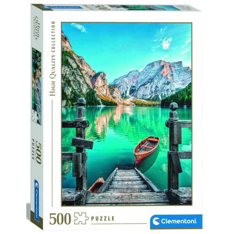 Comprar Puzzle 500 piezas Lago de Montaña con Desembarcadero