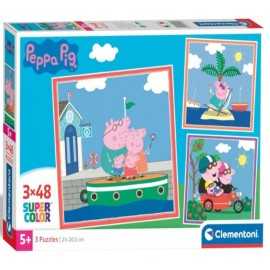 Comprar Puzzles 48 piezas square Peppa Pig y su Familia
