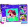 Puzzles 48 piezas square Princesas Disney Sirenita - Rapunzel - Jazmín